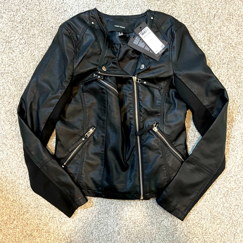 Leather jacket - NWT